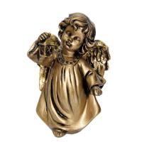 Ангел с фонариком L11W8H15см сусальное золото 626442/А030 Ангел с фонариком L11W8H15см сусальное золото 626442/А030