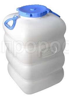 Фляга "Гранде" 100л с ручками белая Фляга "Гранде" 100л с ручками белая