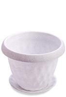 Кашпо "Розетта" 0,9л мрамор С125МРА Кашпо "Розетта" 0,9л мрамор С125МРА