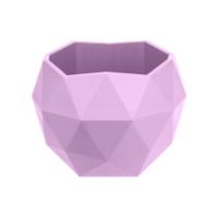 Кашпо Топаз 1,2л лаванда с вставкой КШ-3020 /12шт/ПП  Кашпо Топаз 1,2л лаванда с вставкой КШ-3020 /12шт/ПП