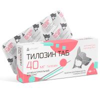 РЕЦЕПТ Тилозин ТАБ 40мг 10таб./Нита-Фарм