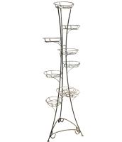 Подставка РЗДИ 9 на горшков,квадрат  антик медь 209