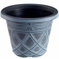 Кашпо Узоры 45,5*34,5см серебро Кашпо Узоры 45,5*34,5см серебро