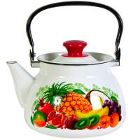 Чайник 3л с метал. ручкой сферич. белый Эквадор 42104-122/6-У4 /4шт/Керчь Чайник 3л с метал. ручкой сферич. белый Эквадор 42104-122/6-У4 /4шт/Керчь