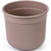 Кашпо Сканди 10л какао с дренаж. вставкой М9172 /8шт/ Альтерн