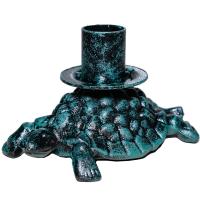 ДЕКОР Подсвечник Черепаха антик зеленый РЗДИ/1шт ДЕКОР Подсвечник Черепаха антик зеленый РЗДИ/1шт