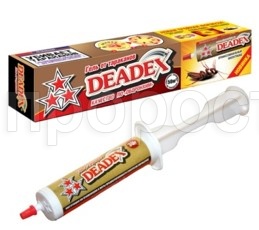 Гель DEADEX-гель от тараканов 30гр Гель DEADEX-гель от тараканов 30гр