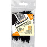 Хомут-стяжка 100*2,5мм кабельная нейлоновая черная 100шт PROconnect /57-0101 Хомут-стяжка 100*2,5мм кабельная нейлоновая черная 100шт PROconnect /57-0101