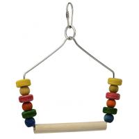 Игрушка для птиц Качели деревянные Игрушка для птиц Качели деревянные
