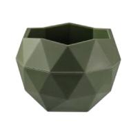 Кашпо Топаз 1,2л теплая хвоя с вставкой КШ-3023 /12шт/ПП  Кашпо Топаз 1,2л теплая хвоя с вставкой КШ-3023 /12шт/ПП