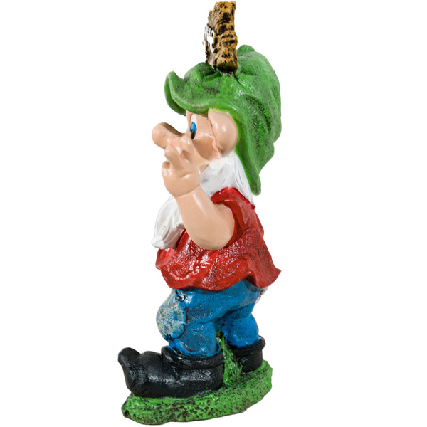 Гном с табличкой Welcom и белкой 42х25х17см 16794 Гном с табличкой Welcom и белкой 42х25х17см 16794