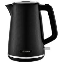 Чайник электр. 1,7л LEONORD пластик LE-1524 черный 107962 /8шт/ Чайник электр. 1,7л LEONORD пластик LE-1524 черный 107962 /8шт/
