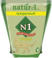 Наполнитель Барсик Naturel №1 Кукурузный комкующийся 17,5л/3шт/92409