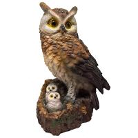 Фигура Семейство сов L17W13H26см 626936/F439 Фигура Семейство сов L17W13H26см 626936/F439