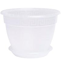 Кашпо для орхидей Антик 3,6л прозрачный 5PL0023