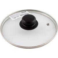 Крышка стеклянная D18см с ручкой метал.обод паровыпуск низ. 987022 /30шт/Mallony Крышка стеклянная D18см с ручкой метал.обод паровыпуск низ. 987022 /30шт/Mallony