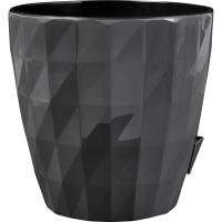 Кашпо Соло RUBY 3л МИКС с черной вставкой+полив /ПП Кашпо Соло RUBY 3л МИКС с черной вставкой+полив /ПП