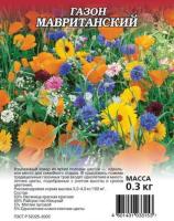 Семена газонной травы Мавританский 0,3кг Семена газонной травы Мавританский 0,3кг
