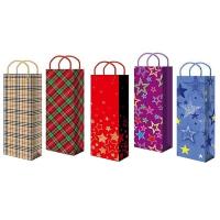 Пакет подарочный 12*36 микс ламинированный с шнуром Пакет подарочный 12*36 микс ламинированный с шнуром