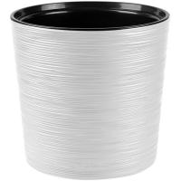 Кашпо La Decoro 15л белый с вставкой 