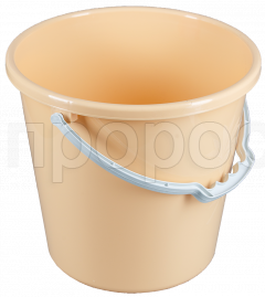 Ведро 10л Ромашка бежевый 02013 Ведро 10л Ромашка бежевый 02013