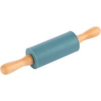 Скалка 23см MENTOLO мини с вращающимися ручками 103796 /48шт/Mallony Скалка 23см MENTOLO мини с вращающимися ручками 103796 /48шт/Mallony