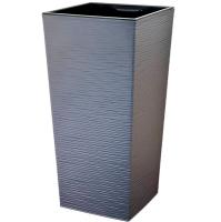 Кашпо Финезия джут 30,5*62 антрацит с вставкой (19/45л) ФН30-12 /5шт/ЛГ Кашпо Финезия джут 30,5*62 антрацит с вставкой (19/45л) ФН30-12 /5шт/ЛГ