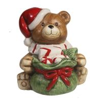 Медвежонок сидит с мешком L8W11H10  714150 Медвежонок сидит с мешком L8W11H10  714150