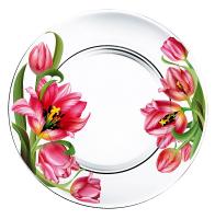 Тарелка сервировочная Тюльпаны/327/1-Д Тарелка сервировочная Тюльпаны/327/1-Д