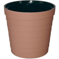 Кашпо Дюна 11л терракот с вставкой 02097 /5шт/Милих Кашпо Дюна 11л терракот с вставкой 02097 /5шт/Милих
