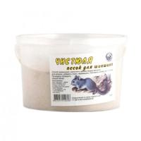 Вит Песок д/шиншилл Чистюля ведро 1,6л /26043/4шт/Биосфера