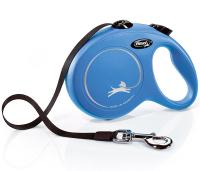 Рулетка Флекси Классик L ремень 5м на 50кг голубая/32312/20/Евро