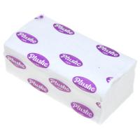 Полотенце бумажное листовое 1 слой "Plushe Light" V-сложение 200 листов 3898 Полотенце бумажное листовое 1 слой "Plushe Light" V-сложение 200 листов 3898