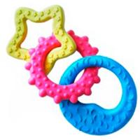 Игрушка для собак Набор связка (звезда,шестеренка,кольцо) 17см ИШ113