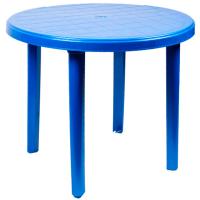Стол круглый d 90см синий 05035 /Милих Стол круглый d 90см синий 05035 /Милих