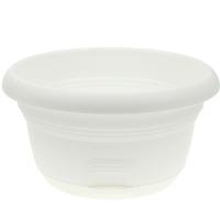 Кашпо Миска 5л белый 001006 Кашпо Миска 5л белый 001006