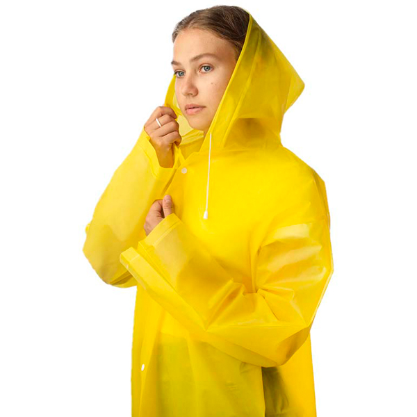 Дождевик плащ RP-70 140*145см ХL желтый материал ПЕВА 999111 /30шт/Park
