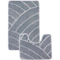 Комплект ковриков д/ванной и WC Радуга 60*100/50*60см серый МС2-069 /25шт/ My Crystal Комплект ковриков д/ванной и WC Радуга 60*100/50*60см серый МС2-069 /25шт/ My Crystal