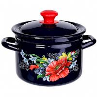 Кастрюля 10л эмаль цил борт бостон Апрель 41815-223/6-У2 /2шт/Керчь   Кастрюля 10л эмаль цил борт бостон Апрель 41815-223/6-У2 /2шт/Керчь