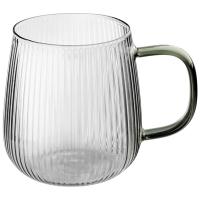 Кружка 430мл AROMA стеклянная с гранями 106477 /24шт/Leonord Кружка 430мл AROMA стеклянная с гранями 106477 /24шт/Leonord