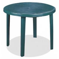 Стол круглый d 90см зеленый 05035  Стол круглый d 90см зеленый 05035