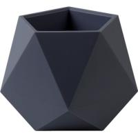 Кашпо Абремо 0,72л антрацит с прик. под. КШ-1750 /18шт/ПП Кашпо Абремо 0,72л антрацит с прик. под. КШ-1750 /18шт/ПП