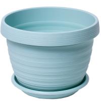 Цветочный горшок Толедо 2л мятный с поддоном 5PL0427