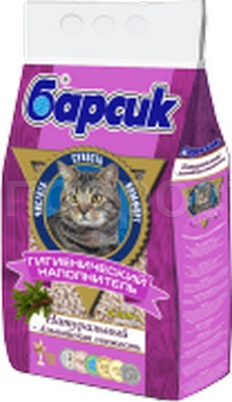 Наполнитель Барсик натуральный альпийская свежесть 4,54л Наполнитель Барсик натуральный альпийская свежесть 4,54л