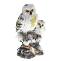 Две полярные совы H38,5см 123273