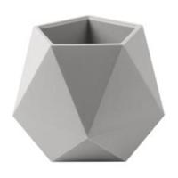 Кашпо Абремо 0,72л серый жемчуг с прик. под. КШ-1754 /18шт/ПП Кашпо Абремо 0,72л серый жемчуг с прик. под. КШ-1754 /18шт/ПП
