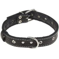 Ошейник кожа 17мм безразмерный на фетре 37-40см/40533 Ошейник кожа 17мм безразмерный на фетре 37-40см/40533