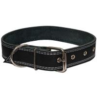 Ошейник кожа черный 1сл 35мм DONBARON Ошейник кожа черный 1сл 35мм DONBARON