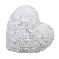 Сердце(белый) L7W14H14  713830/D142 Сердце(белый) L7W14H14  713830/D142