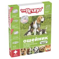 Ошейник Mr.Bruno БИО против блох и клещей для собак белый 75см Ошейник Mr.Bruno БИО против блох и клещей для собак белый 75см